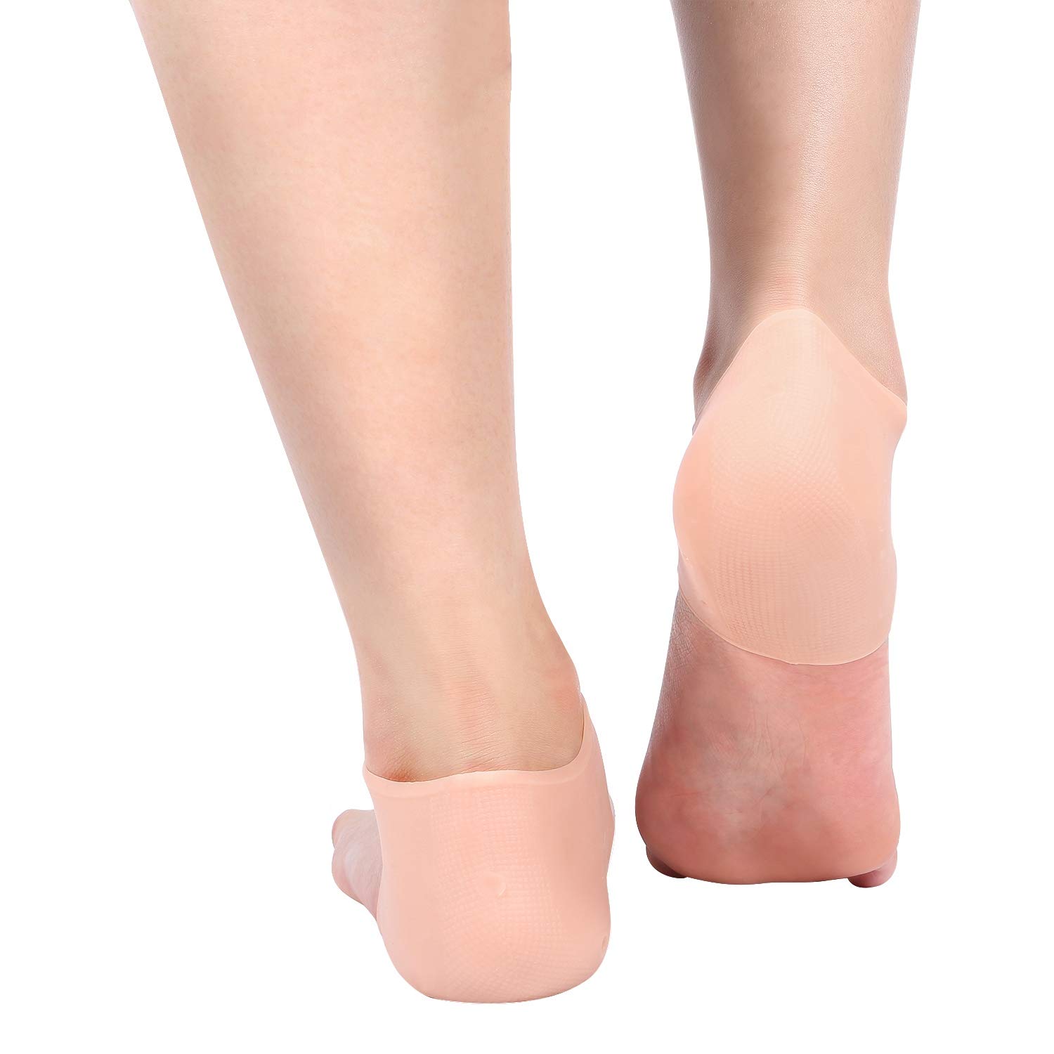 TMISHION Silicone Foot Care Socks, One Size, Moisturizes and Reduces Calluses, Protect The Heels