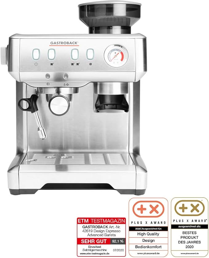 Gastroback 42619 Design Espresso Advanced Barista, programmable