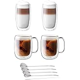 ZWILLING Sorrento Double-Wall Coffee and Beverage 9-pc Glassware Set