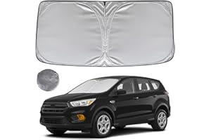 KAYZT Windshield Sun Shade for 2013-2019 Ford Escape SUV Foldable Sunshade Front Window Custom Fit Car Accessories