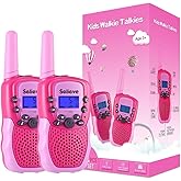 Selieve Toys for 3-12 Year Old Girls Boys, Walkie Talkies for Kids 22 Channels 2 Way Radio Toy with Backlit LCD Flashlight, 3 Miles Range for Outside, Camping, Hiking