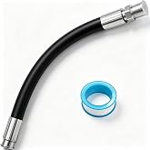 12 Inch 3000PSI Power Washer Pulse Hose - 3/8" Fit for Excell Devilbiss XR/VR Series XC/XR2600