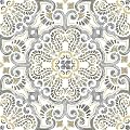 FloorPops FP2947 Antico Peel & Stick Floor Tile, Multi-Color