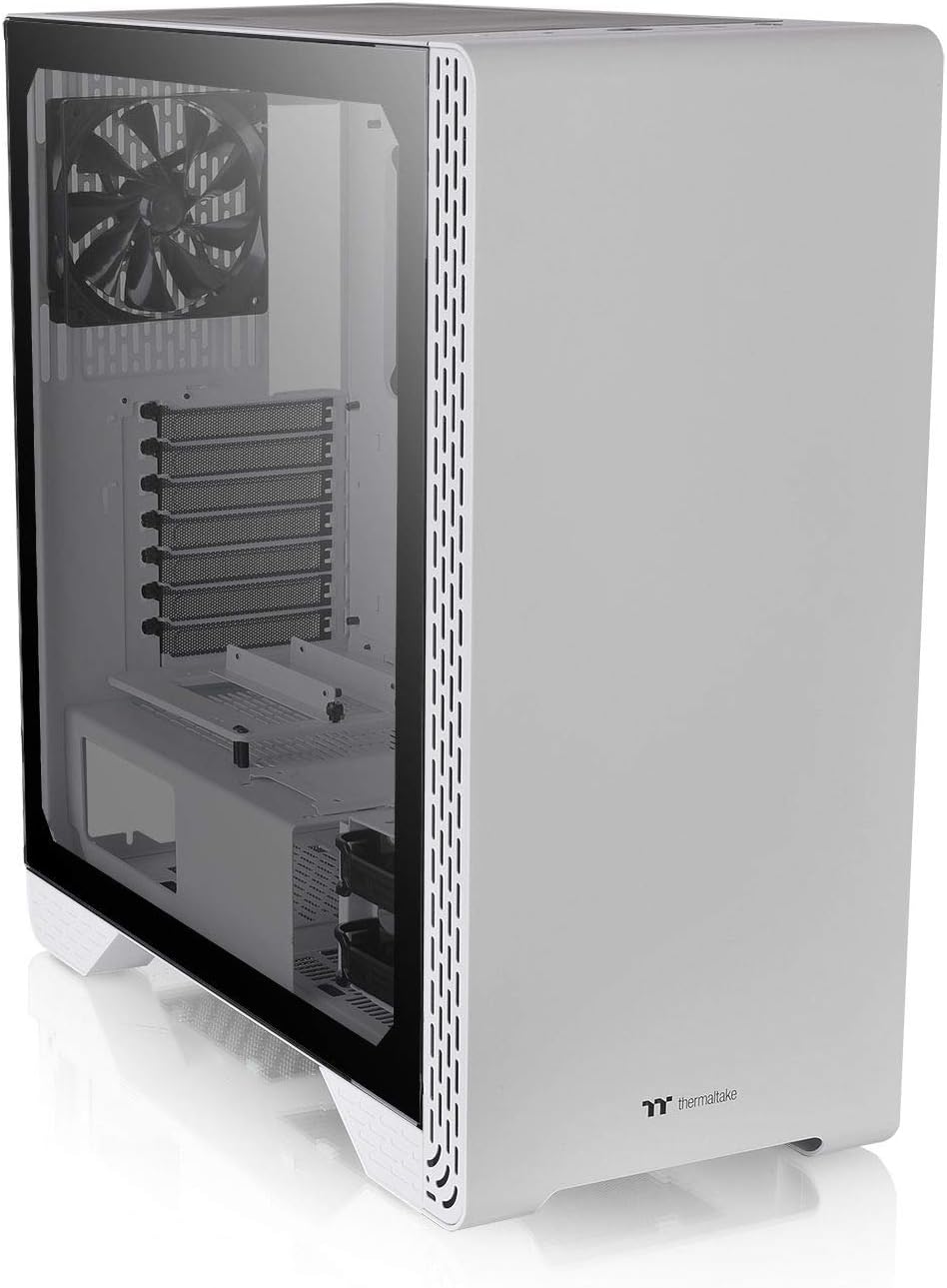 Thermaltake S300 TG Snow Caja de la PC, CA-1P5-00M6WN-00: Amazon.es: Informática