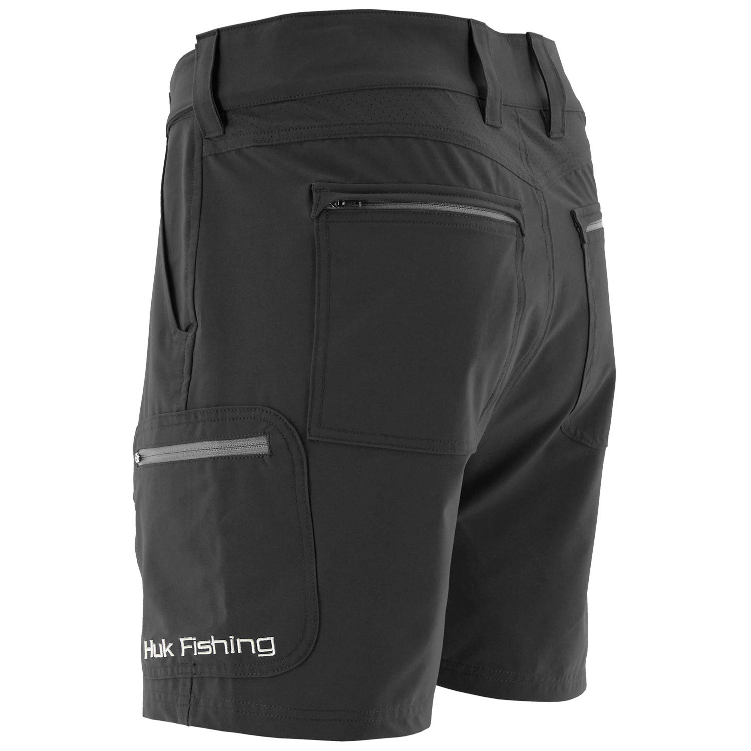 Huk+Performance+Fishing+Men%27s+Next+Level+7in+Inseam+Short+Charcoal ...