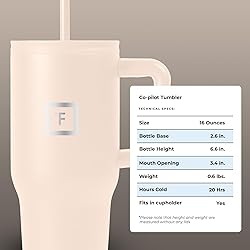 IRON °FLASK Co-Pilot Insulated Mug w/Straw & Flip