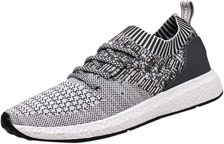 Amazon Zeroup メンズ空飛ぶ通気性スポーツシューズファッション軽量カジュアルシューズランニングシューズ 超軽量 スニーカー ランニングシューズ おしゃれ メンズ レディース ジョギング ウォーキングシューズ 運動靴 スニーカー スリッポン ネイティブ柄 Zeroup