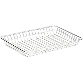 G.E.T. 4-835809 Metal Rectangular Wire Serving Tray Stainless Steel Wire Baskets Collection