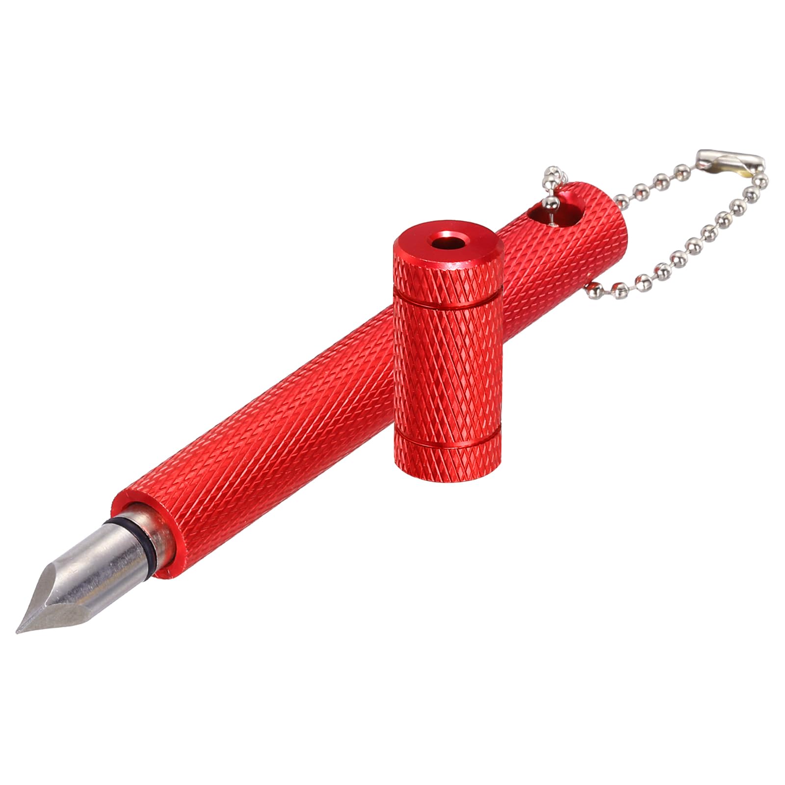 PATIKIL Golf Club Groove Sharpener, Golf Club Sharpeners Re-Grooving Tool and Cleaner for Men U & V-Grooves Wedges Irons Generate Optimal Back Spin, Red