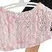 18 Inch Doll Clothes Denim Skirt and Pink Lace Shirt Outfit | Fits 18