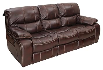 Royal Oak Grand Three Seater Recliner (Brown)