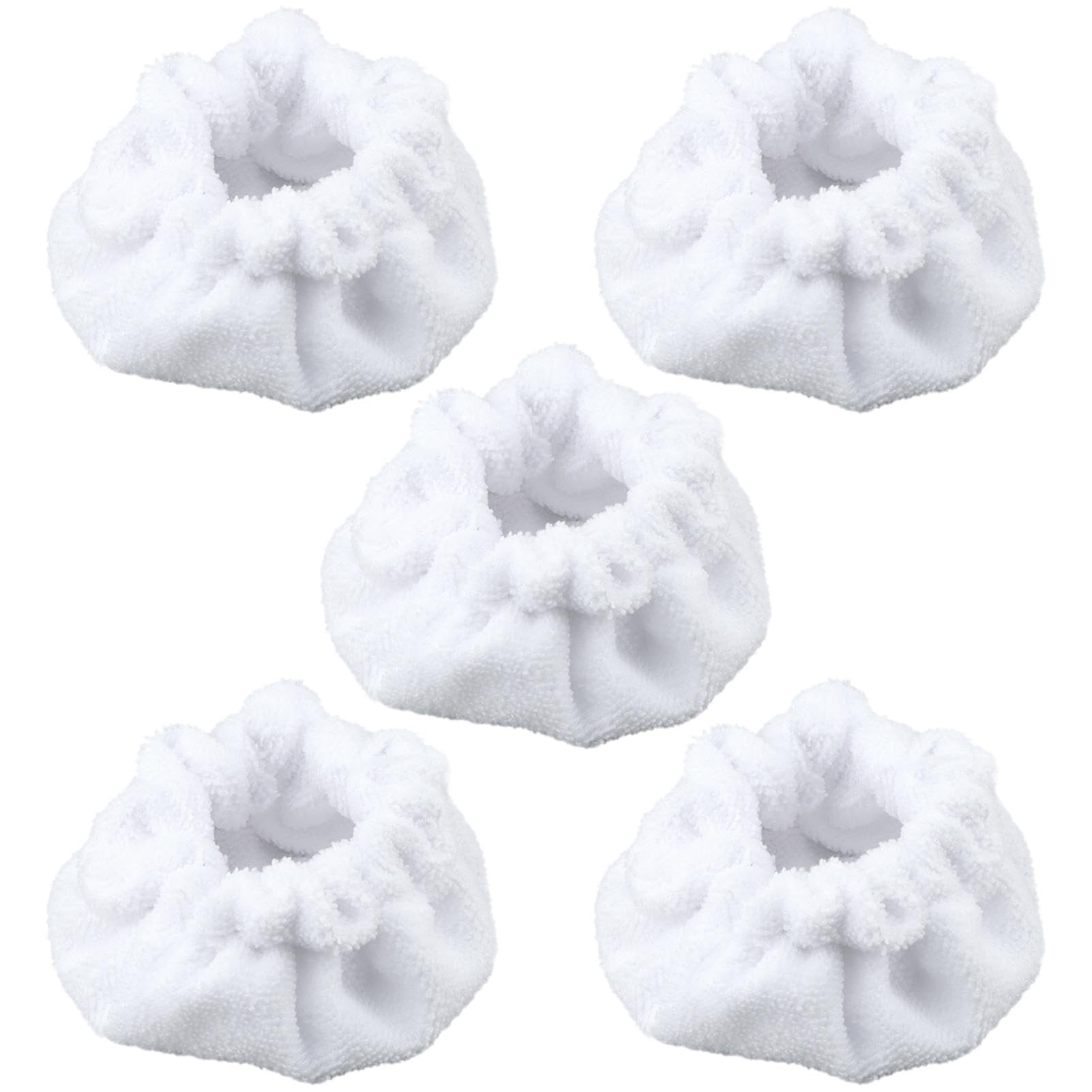 Photo 1 of Small Microfiber Bonnet Steams Mop Pads Compatible with Dupray Steam Cleaners etc for The Triangular Brush Tool, Precision Cleaning Pads, Reusable Washable Steam Cloth Accessories(SIZE:5pcs)