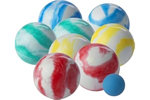 Franklin Sports Bocce Ball Set — 8 All Weather 90mm Soft Bocce Balls and 1 Pallino — Beach, Backyard Lawn or Outdoor Party Ga