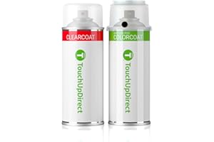 TouchUpDirect 41/41C/WA8555/GBA/20/WA848 Black for Chevrolet Exact Match Touch Up Paint Aerosol - Essential Kit