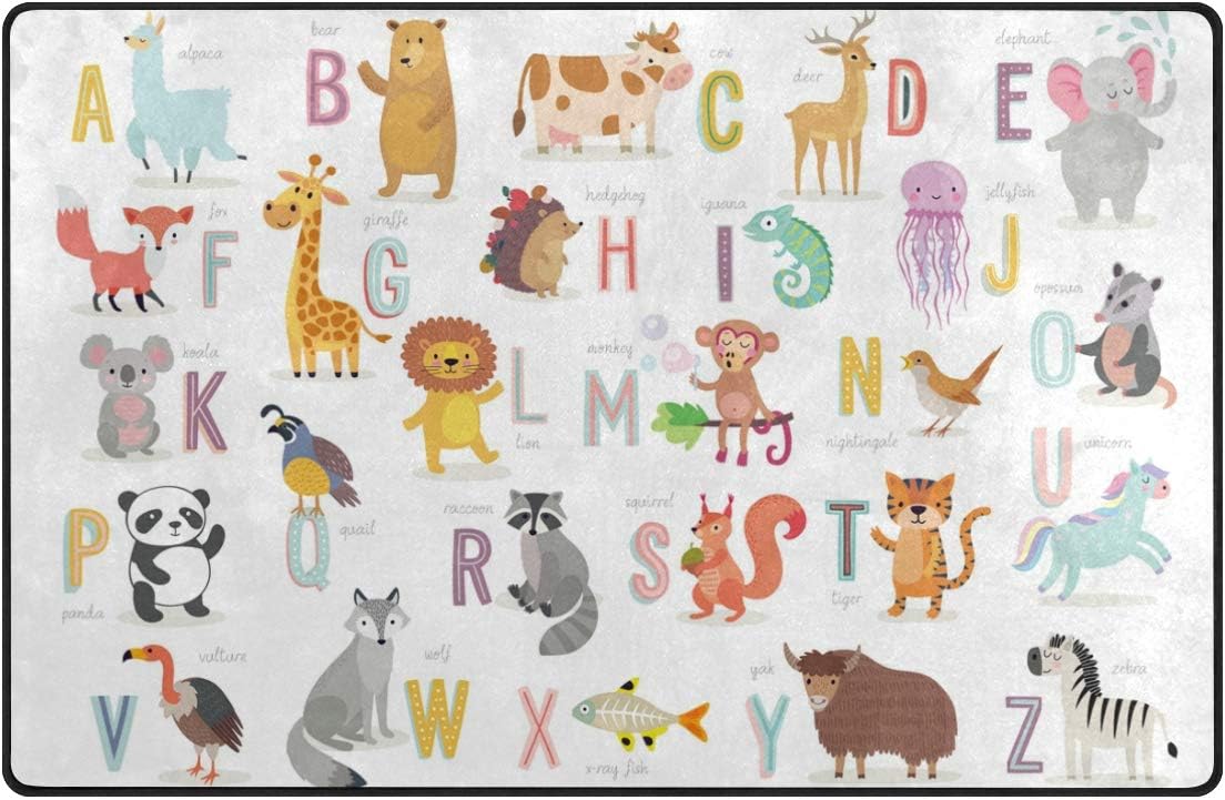 alphabet rug for nursery