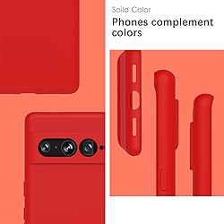 YATWIN Silicone Case for Google Pixel 7 Pro