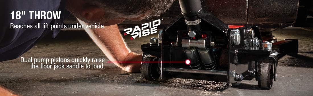 Sunex 6602LP 2 Ton Low Rider Steel Service Jack: Home Improvement