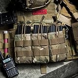 OneTigris Open-Top Triple Mag Pouch DD07 for M4 M14 M16 AK47 AK74 G36 Magazine