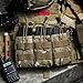 OneTigris MOLLE Triple Pouch DD07 (Black)