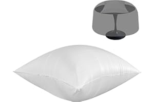 Adnee 34 x 26 Inch Patio Furniture Cover Airbag-Rectangle PP Patio Table Cover Air Pillow-Inflatable Outdoor Furniture Cover Support Prevents Leaves,Water and Snow Pooling