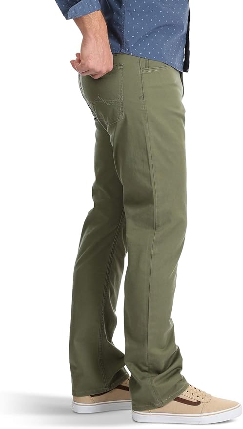 wrangler men's straight fit 5 pocket pant