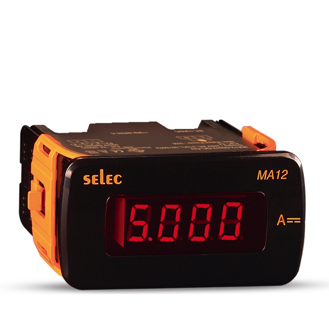 Selec MA1250mVDC110VCU Digital Ammeter, 48mm x 96mm