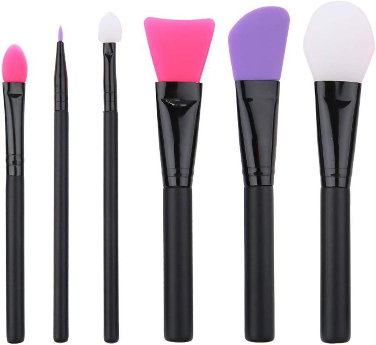 Silicone Face Mask Brush (6Pcs)