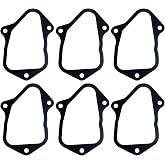 6 Pcs 595342 Rocker Cover Gasket, Compatible with Briggs &amp; Stratton | Prevents Oil Leakage &amp; Seepage, Protects Engine Surfaces, Heat &amp; Oil Resistant, Long-Lasting, Fits 103M02/104M02 Series