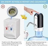 KAVAVO Water Bottle Pump USB Rechargeable Dispenser Auto Switch 2 Adapters view 6