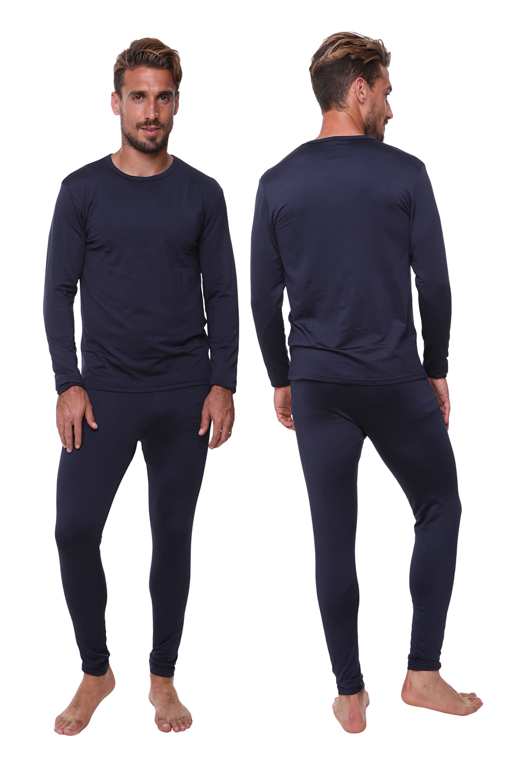 Men's Thermal Set, Lightweight Ultra Soft Fleece