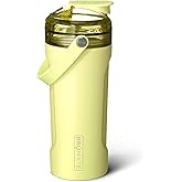 BrüMate MultiShaker Blender Shaker Bottle | 100% Leakproof Insulated Stainless Steel | Pre Workout and Protein Shaker Bottle for the Gym | 26oz (Prickly Pear)