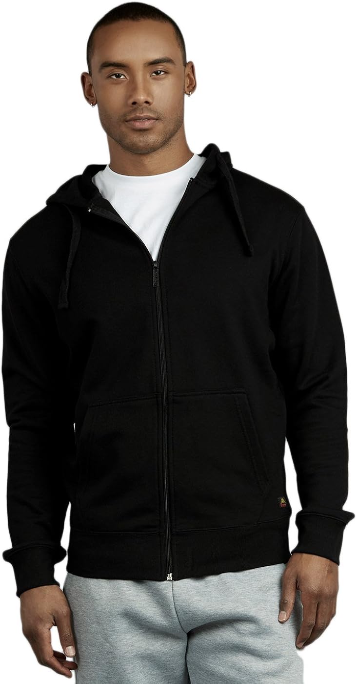 mens 100 cotton zip up hoodie