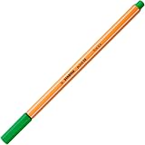 Stabilo point 88 Fineliner Pack of 15 Assorted Colours 0.4mm Hexagonal view 2