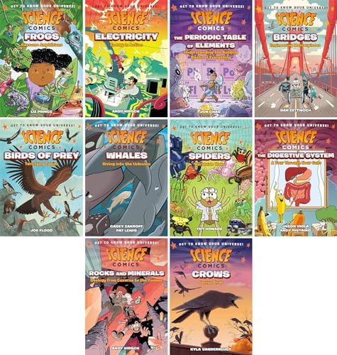 Science Comics Series 18-Book Set: Andy Hirsch, Jacob Chabot, Joe