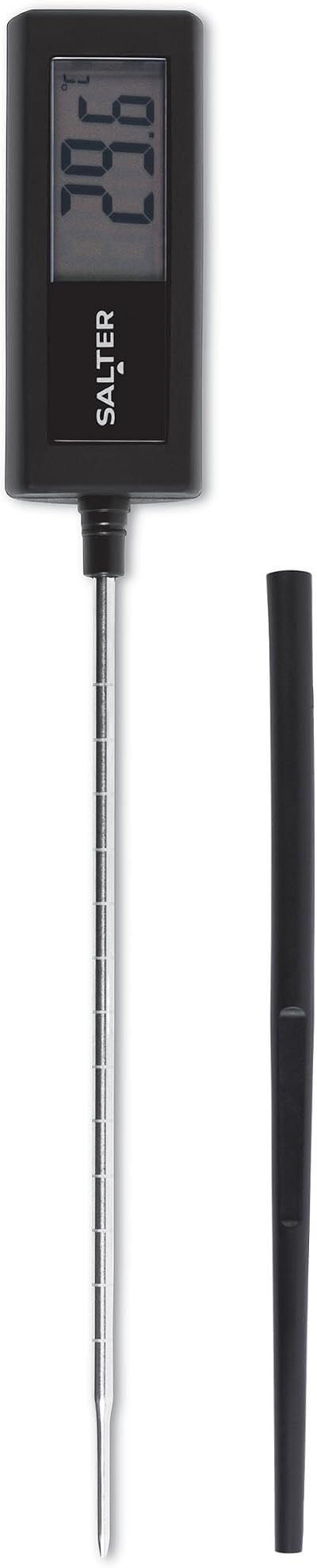Salter Precision Meat Thermometer 180mm Extended Probe Digital Display