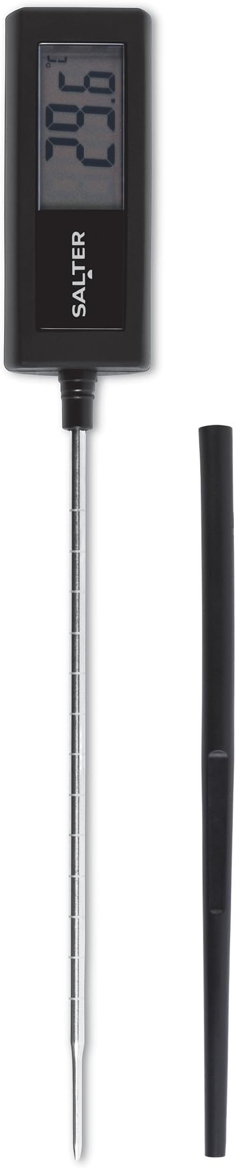 Salter Precision Meat Thermometer 180mm Extended Probe Digital Display