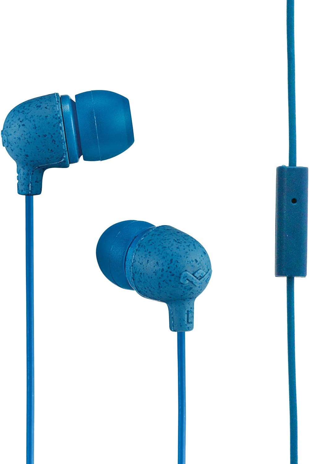 House of Marley Little Bird In-Ear Headphones, In-Line Microphone Control Earphones, Noise Isolating 9 mm Driver