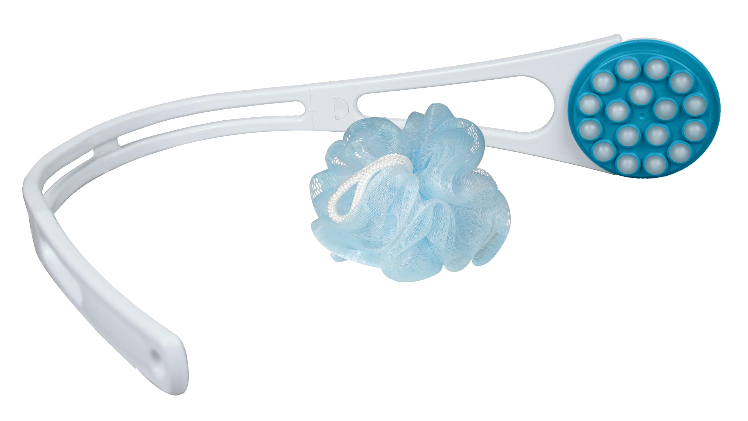 Hydas Easy Back Cream Plus 50th Anniversary Edition with Shower Sponge Handle: 67.5 cm Head Diameter: Approx. 8.8 cm