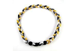 MapofBeauty 18 Inch Three Colors Fashion Three Braided Rope Tornado Necklace