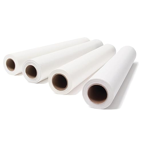 Avalon Papers Exam Table Paper, White, 18" x 125” (Pack of 12) - Barrier Protection – Standard Crepe Paper - Medical Supplies (613)