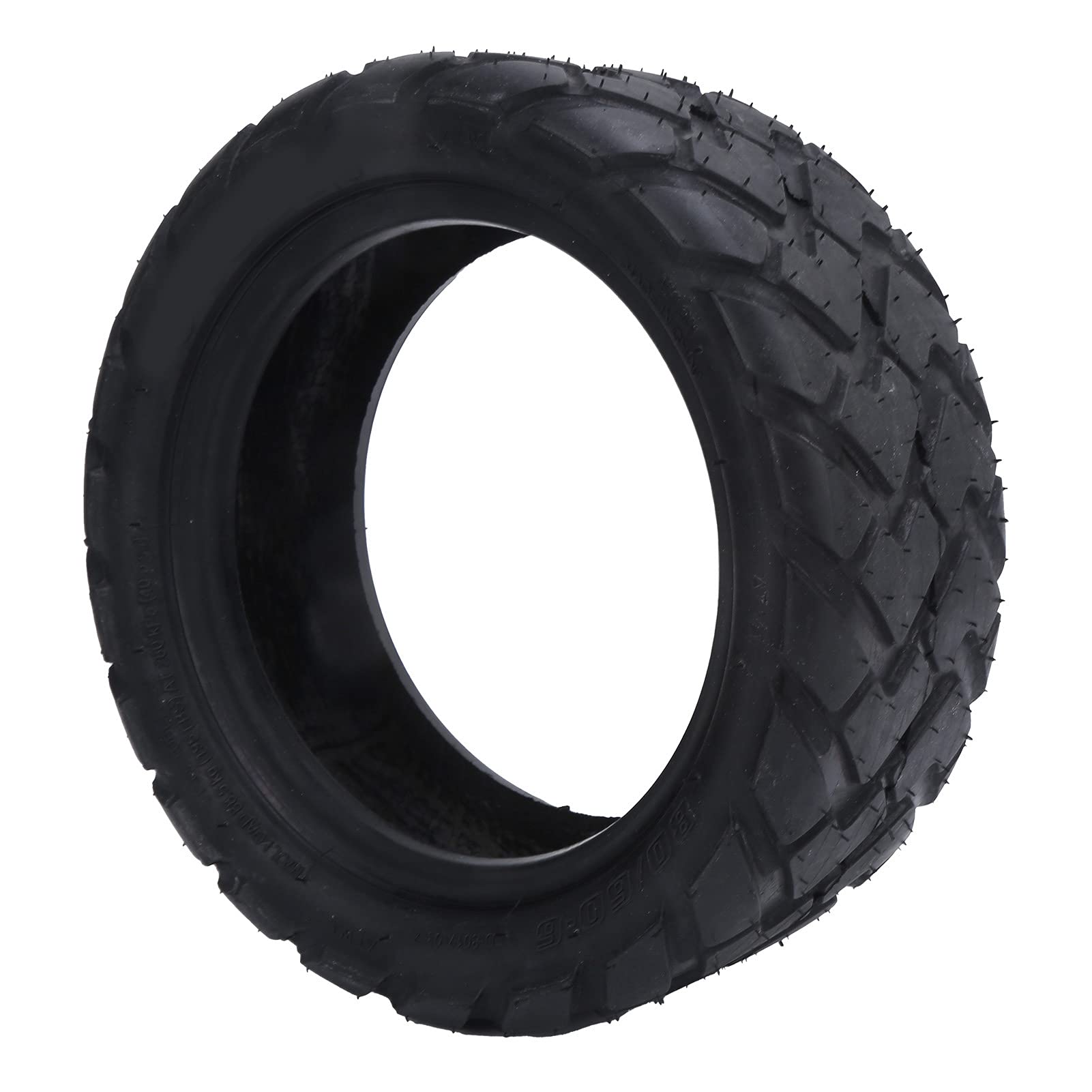 80/60‑6 Tire Electric Scooter Tire No Inner Tubes Vacuum Tubeless Tire 80/60-6 Rubber Tire for E Scooter 80/60-6 Scooter Tyre, Diameter: 22cm/8.7in, Inner Diameter: 15cm/5.9in