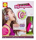ALEX Toys DIY Wear Pink and Green Tech Couture Bling Headphones
