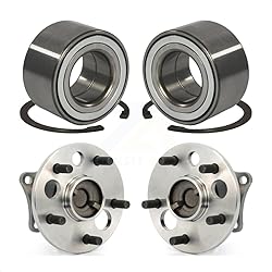 Front Rear Wheel Bearing And Hub Assembly Kit For