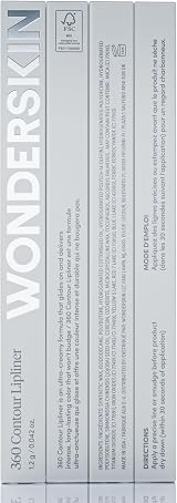 Wonderskin 360 Contour Lip Liner Pencil - Saddle Brown, Long Lasting Waterproof view 8