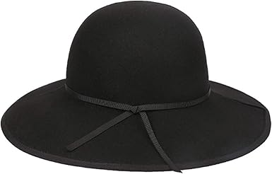 black elegant hat