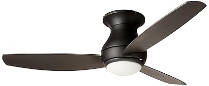 Emerson 52 Remote Control Ceiling Fan Light Curva Sky Graphite