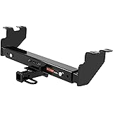 CURT 12923 Multi-Fit Class 2 Adjustable Hitch, 6-3/4-Inch Drop, 2-Inch Receiver, 3,500 lbs.
