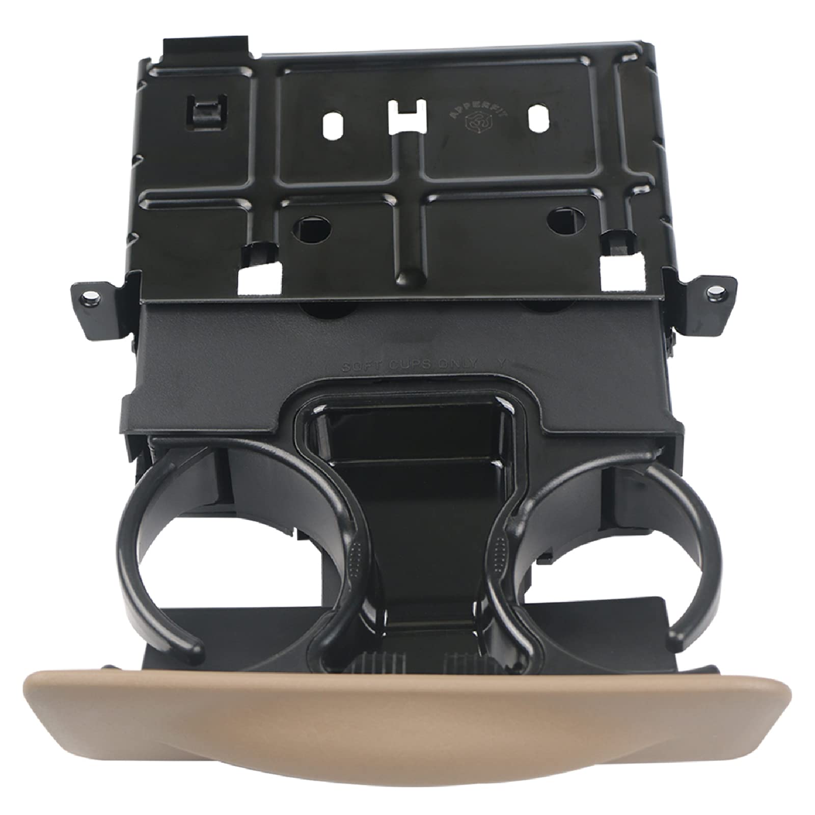 Photo 1 of APPERFiT in Dash Cup Holder (Brown) for 1999-2004 Ford F250 F350 F450 F550 Super Duty Truck 2000-2004 Excursion