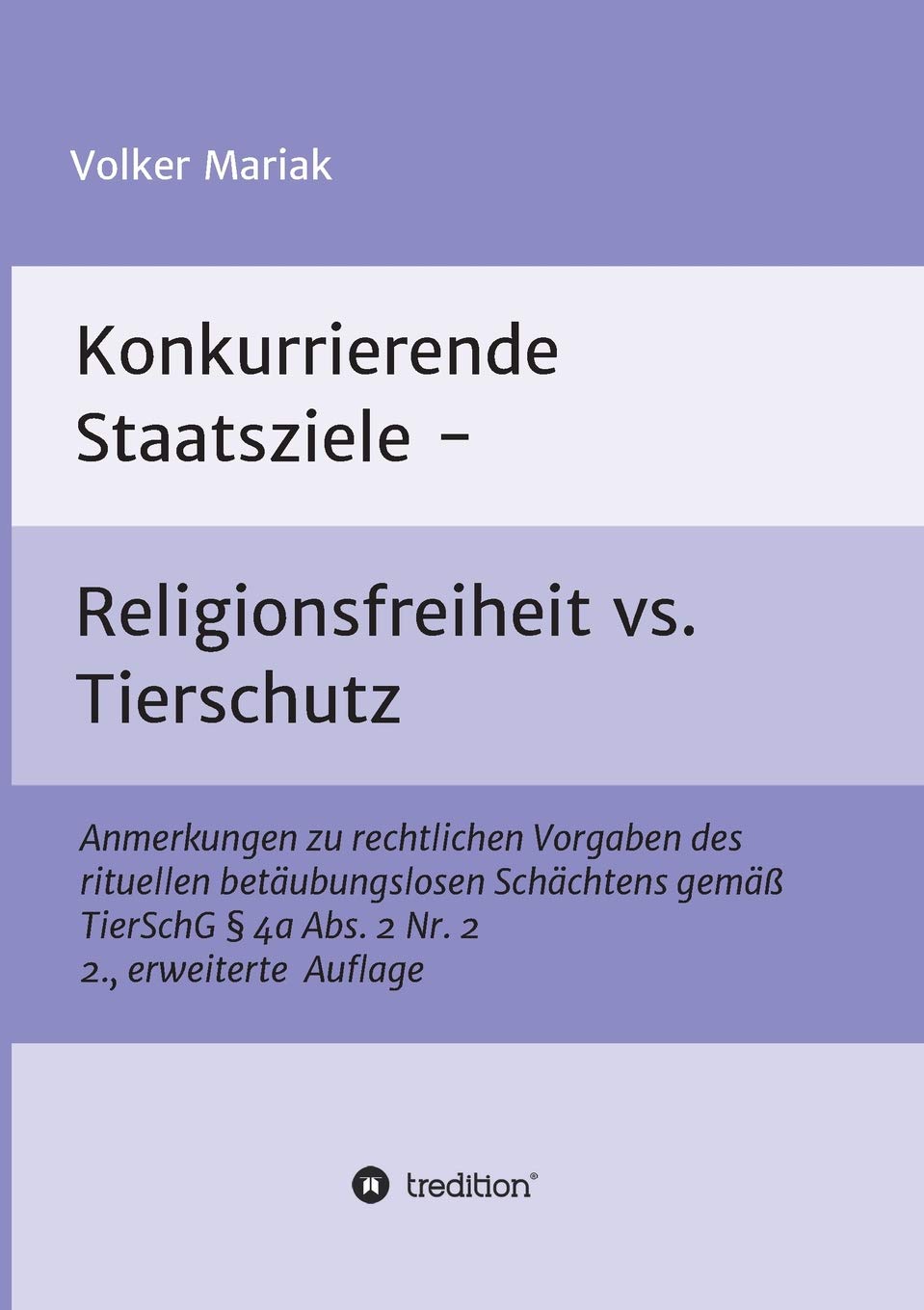 Amazoncom Konkurrierende Staatsziele Religionsfreiheit -