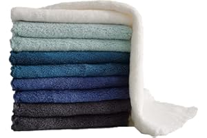 Microfiber Face Cloth Reusable Makeup Remover Cloth Facial Cleansing Towel Ultra Soft Face Washcloth 11ihch x 11inch 10pack (